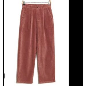 ELODIE
Wide Leg Corduroy Pants In Dark Mauve
Small